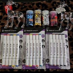 PrimeArt Fabric Markers Set